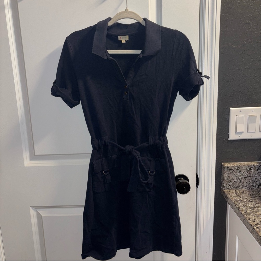 Daniel Cremieux Navy Polo Dress